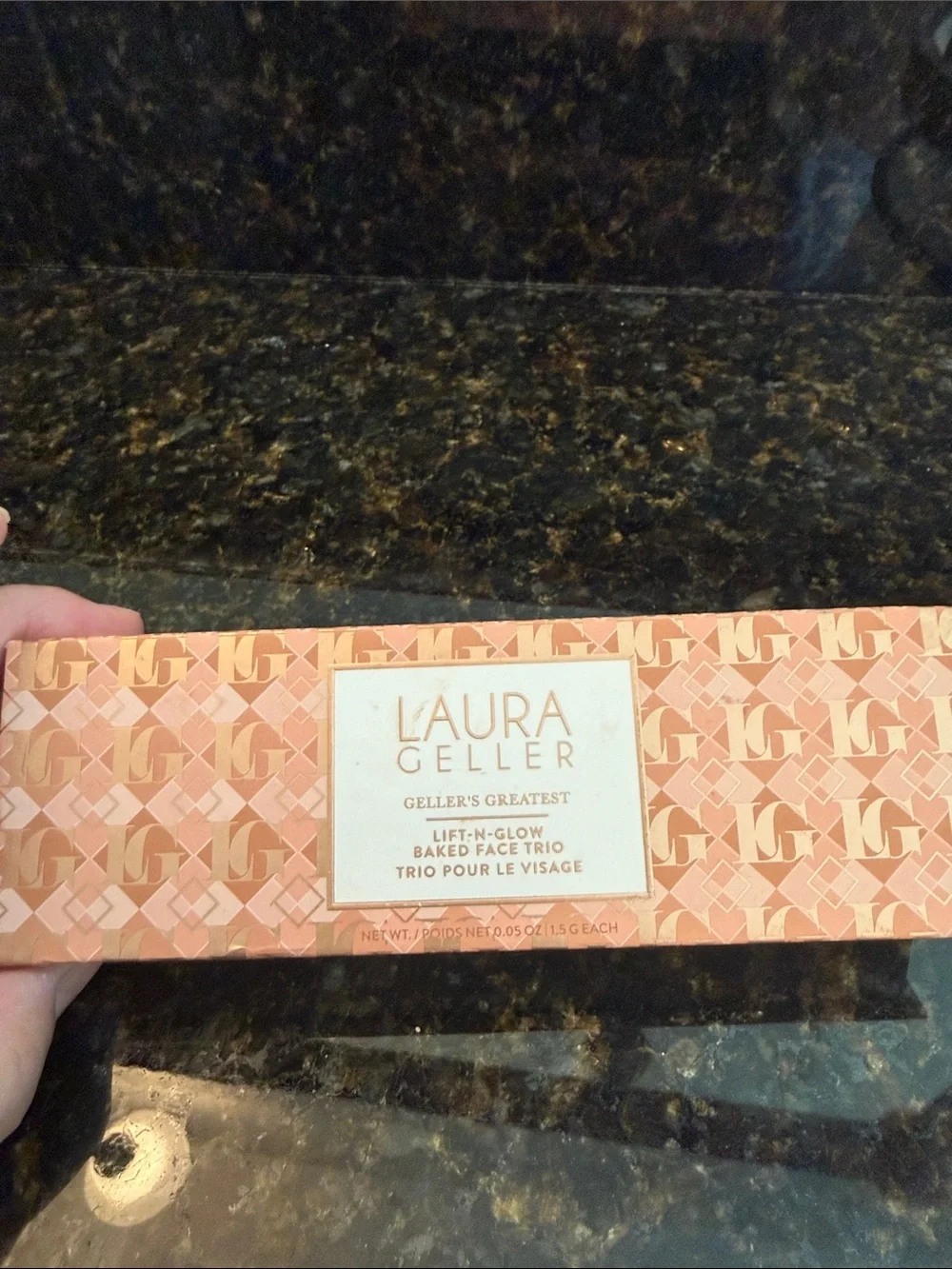Laura Geller Pink & Rose Gold Makeup Trio